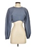 Zara Blue Pullover Sweater Size S - photo 1