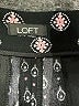 Ann Taylor LOFT 100% Polyester Polka Dots Black Casual Pants Size 14 - photo 4