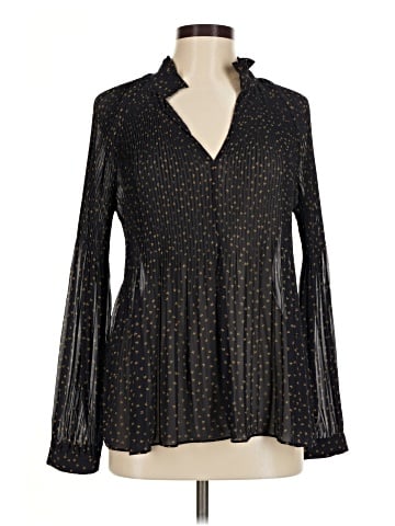 Ann Taylor Long Sleeve Blouse (view 1)