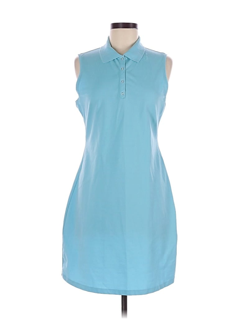 Pre-owned Assorted Brands Casual Dress In Blue