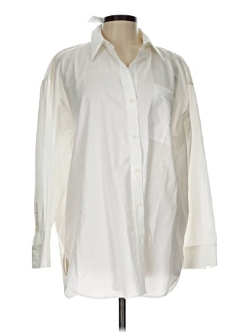 Banana Republic Factory Store Long Sleeve Button-Down Shirt (view 1)