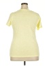 Universal Thread 100% Cotton Yellow Short Sleeve Top Size XXL - photo 2