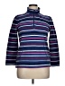 T by Talbots Stripes Blue Pullover Sweater Size XL (petite) - photo 1