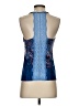 In Bloom by Jonquil Blue Sleeveless Blouse Size S - photo 2
