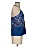 In Bloom by Jonquil Blue Sleeveless Blouse Size S - photo 4