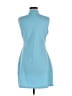 Assorted Brands Solid Blue Casual Dress Size M - photo 2