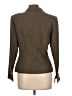 Larry Levine 100% Polyester Brown Green Blazer Size 12 - photo 2