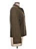 Larry Levine 100% Polyester Brown Green Blazer Size 12 - photo 4