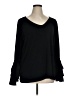 Cupio Black Long Sleeve Blouse Size 1X - photo 1