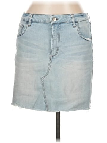 Celebrity Pink Denim Skirt (view 1)