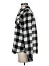 Maurices Checkered-gingham Black Long Sleeve Button-Down Shirt Size S - photo 5