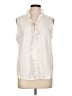 DAZY 100% Polyester Ivory Sleeveless Blouse Size L - photo 1