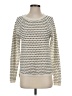 French Connection Stripes Silver Pullover Sweater Size XS - photo 1