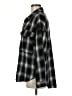 12th Tribe Plaid Black Long Sleeve Blouse One size - photo 5