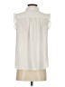 Ann Taylor LOFT 100% Polyester Ivory Sleeveless Blouse Size S (petite) - photo 2