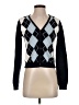 Brandy Melville Argyle Black Cardigan Size XS - photo 1