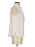 Ann Taylor LOFT 100% Polyester Ivory Sleeveless Blouse Size S (petite) - photo 4