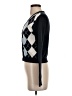 Brandy Melville Argyle Black Cardigan Size XS - photo 5