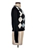 Brandy Melville Argyle Black Cardigan Size XS - photo 4