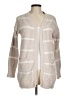 Alya 100% Polyester Tan Cardigan Size M - photo 1
