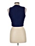 Love Poem Blue Sleeveless Top Size M - photo 2