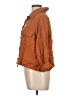 ASOS Design 100% Lyocell Brown 3/4 Sleeve Button-Down Shirt Size 10 - photo 5