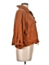 ASOS Design 100% Lyocell Brown 3/4 Sleeve Button-Down Shirt Size 10 - photo 4