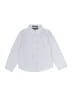 Andrew Fezza Stripes Silver Blue Long Sleeve Button-Down Shirt Size 6 - photo 1