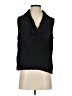 Reiss 100% Viscose Black Sleeveless Blouse Size 4 - photo 1