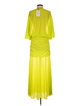 satin mini dress long sleeve Twist Tied Shirt Dress Olive / L
