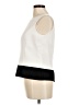 Studio 1 100% Polyester Ivory Sleeveless Blouse Size 8 - photo 5