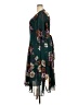 City Chic 100% Polyester Floral Teal Casual Dress Size 22 Plus (XL) - photo 5