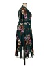 City Chic 100% Polyester Floral Teal Casual Dress Size 22 Plus (XL) - photo 4