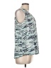 French Laundry Teal Sleeveless Blouse Size L - photo 4