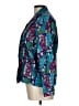 Jaclyn Smith 100% Polyester Print Teal Long Sleeve Blouse Size 12 - photo 7