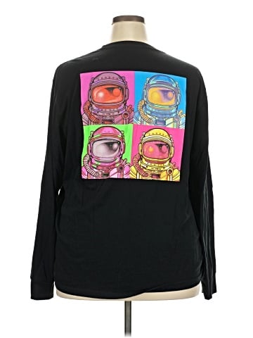 Hyper Space Long Sleeve T-Shirt (view 2)