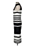 Lulus Stripes Black Casual Dress Size S - photo 5