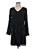 Madewell 100% Polyester Polka Dots Black Casual Dress Size S - photo 1