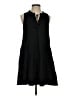 Max Studio Solid Black Casual Dress Size XS - photo 1