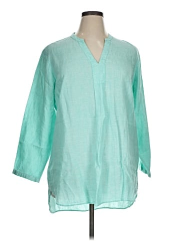 L.L.Bean 3/4 Sleeve Blouse (view 1)