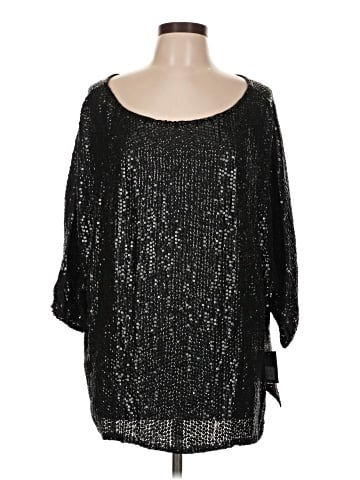 Naeem Khan 3/4 Sleeve Top (view 1)