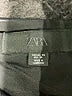 Zara Metallic Black Shorts Size XS - photo 3
