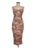Privy Camo Brown Cocktail Dress Size M - photo 1