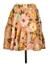 Roxy Floral Orange Casual Skirt Size XS - photo 2