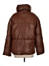 Avec Les Filles 100% Polyurethane Solid Brown Snow Jacket Size XS - photo 2