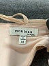 Monteau 100% Polyester Solid Tan Cocktail Dress Size M - photo 7