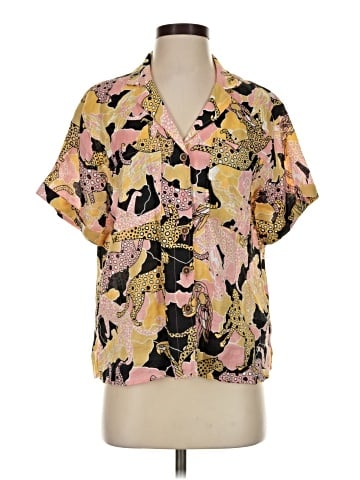 Maeve by Anthropologie Short Sleeve Blouse (view 1)