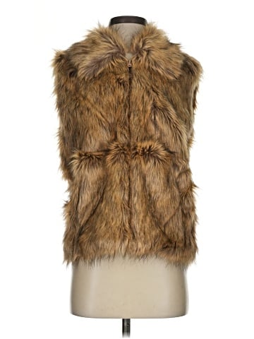 INC International Concepts Faux Fur Vest (view 1)
