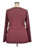 Torrid Burgundy Long Sleeve Henley Size 3X Plus (3) - photo 2