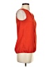 Ann Taylor LOFT 100% Polyester Orange Sleeveless Blouse Size XS - photo 4